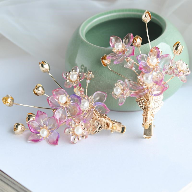Women's Hanfu Step-by-Step Fringe Hairpin Headgear - 2