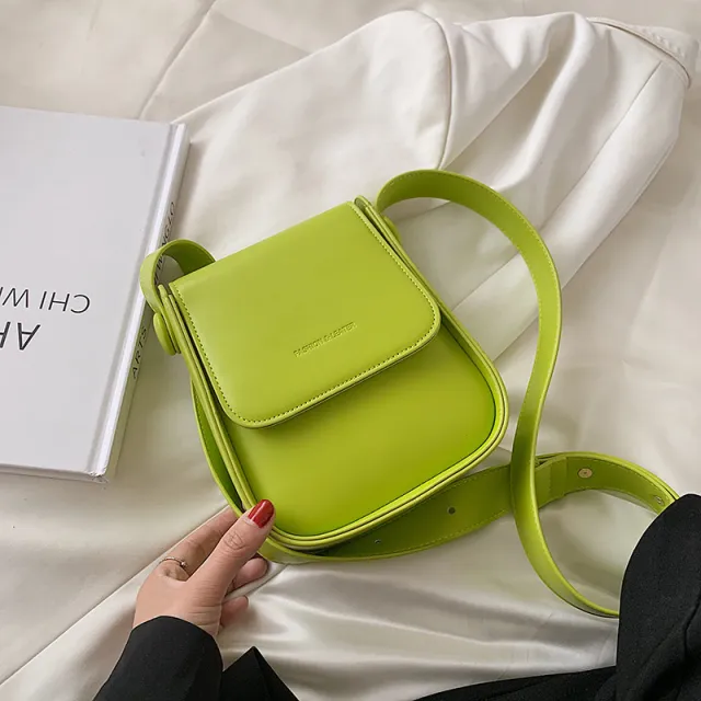 Mobile Phone Soft Side Design Underarm Hand Messenger Bag Green - Shop at LoveMi
