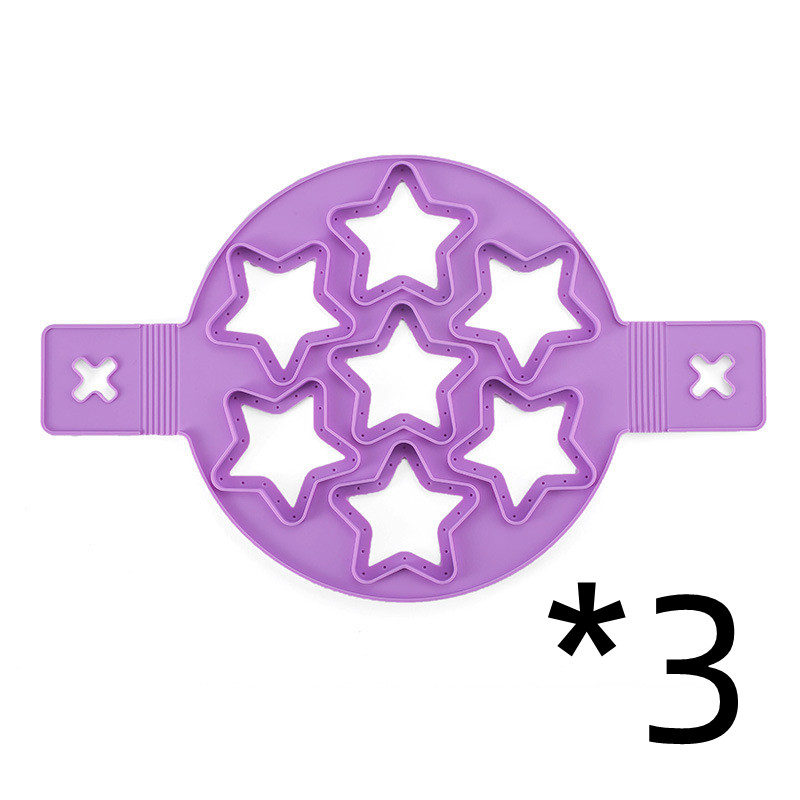 3pcs Purple