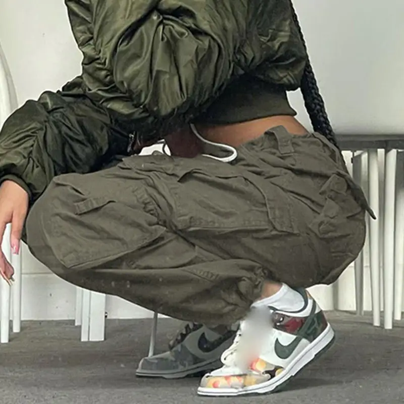 Women's Summer New Street Style Overalls Trousers