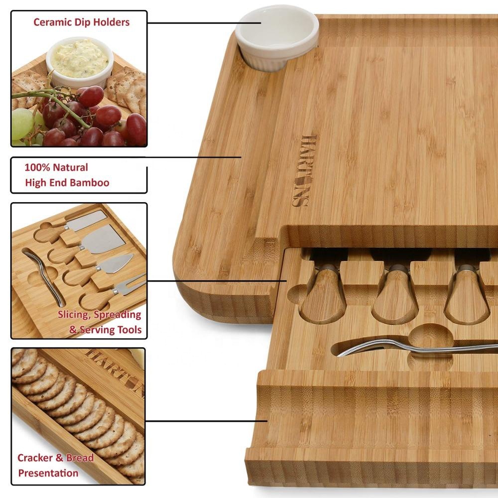Acacia Cheese Set Western Chopping Board (Cheese board)