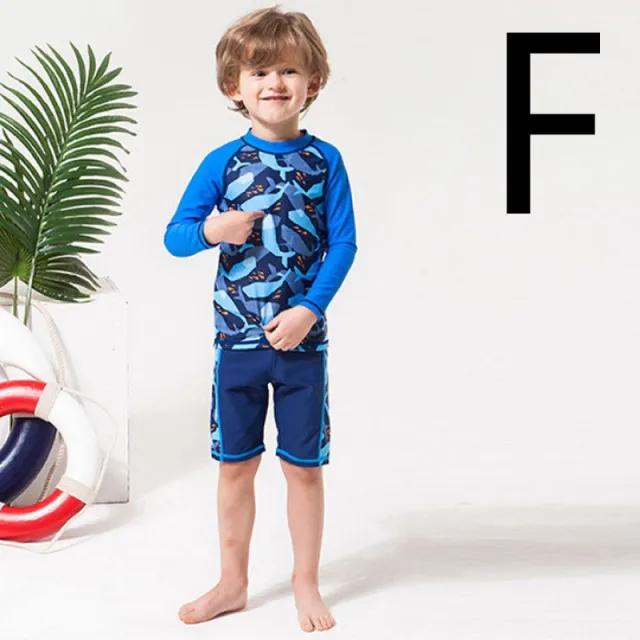 Children's Swimsuit Boys Split Boy Quick Drying Swimsuit F M - Shop at LoveMi
