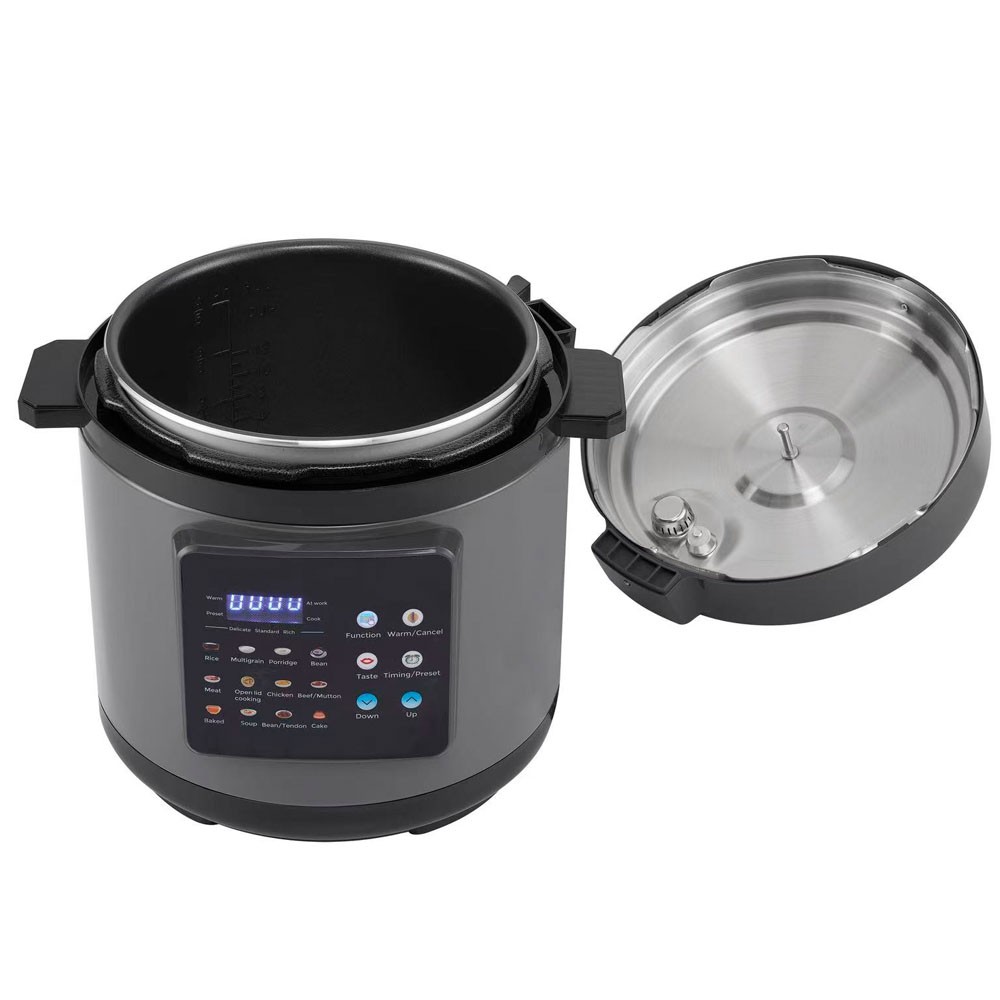 6L Digital Electric Pressure Cooker 12-in-1 Non Stick 24H Preset 1500W UK — image 5