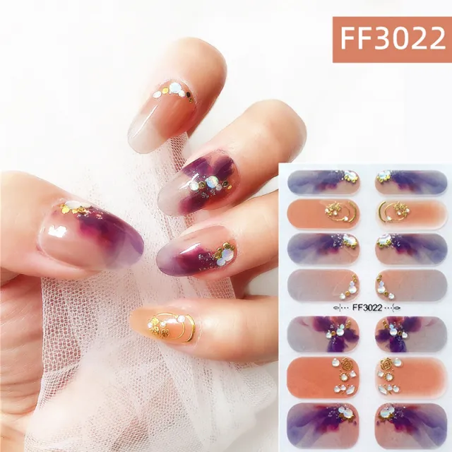 Three Dimensional Craft Crystal Nail Polish Film Full Paste Ff3022 - Shop at LoveMi