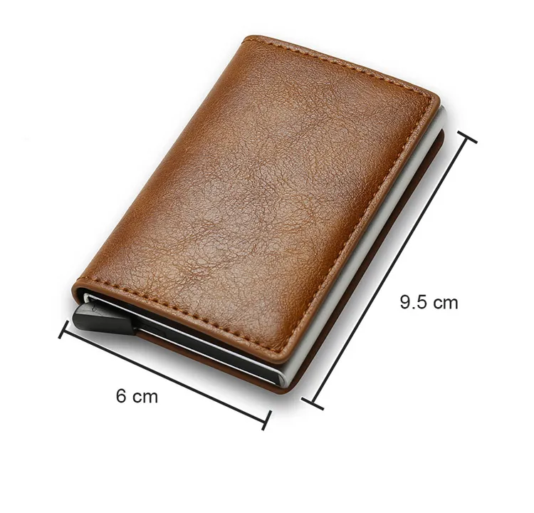 Multifunctional Card Holder Airtag Men's Short Card Holder Wallet Air Tag – image 10