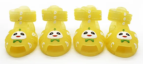 Pet Dog Shoes Teddy Bichon Small Dog Supplies SpringSummer Sandals Yellow - Shop at LoveMi
