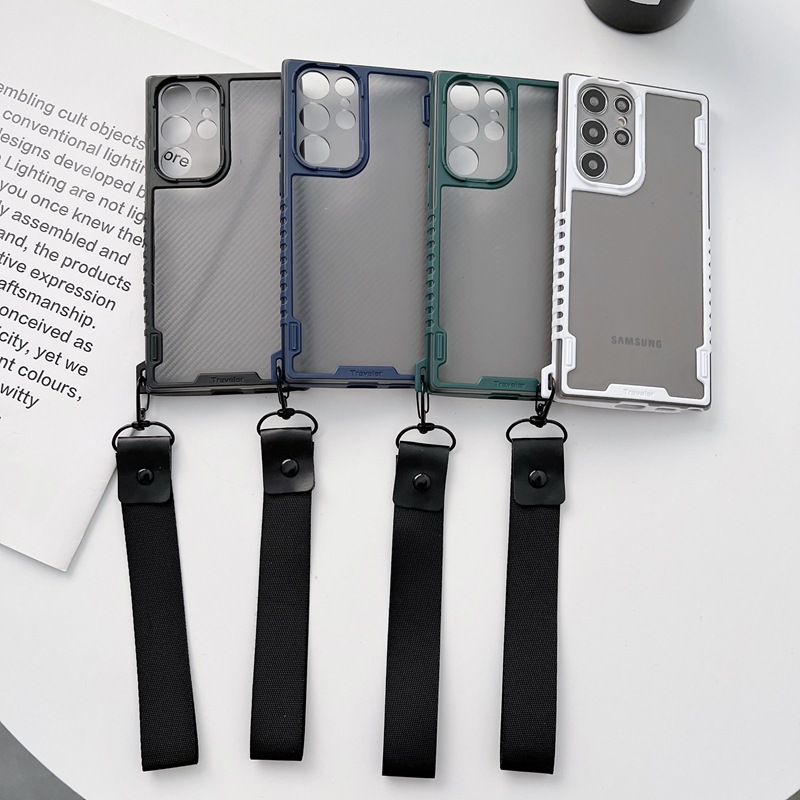 Simple Transparent Military Shatterproof Mobile Phone Case