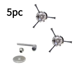 6in Heavy Duty 3 Wire Steel Brush Cutter Head, Replacement Disc For Gas  Electric Weed Trimmers