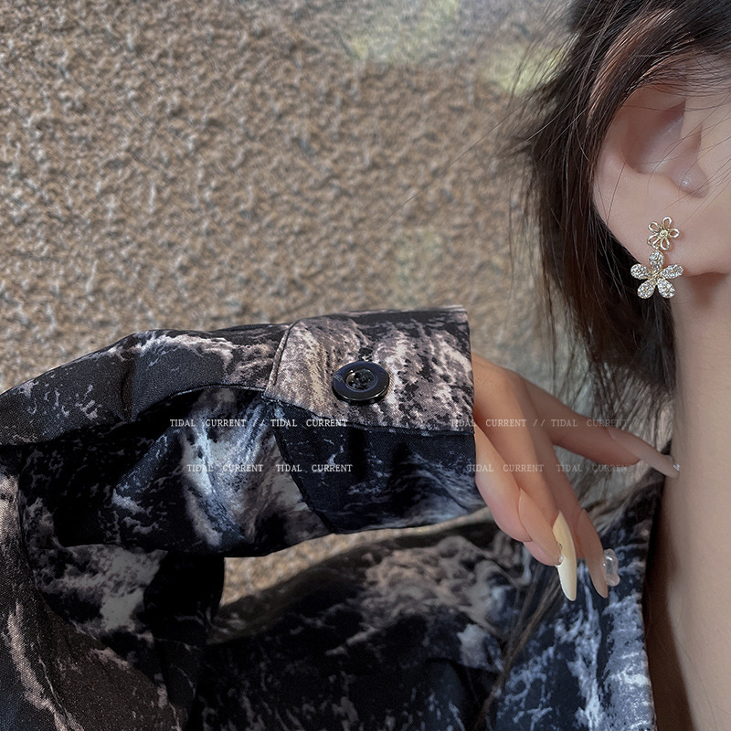 New Trendy Korean Niche Design Light Luxury Earrings