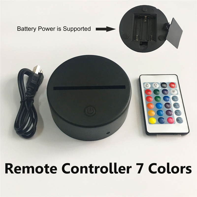 Black controller 7color