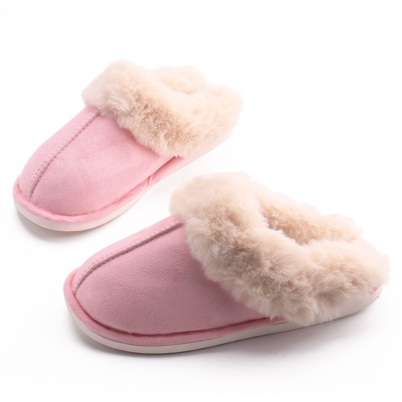 Title 4, Womens Furry Slippers Winter Warm Plush House ...