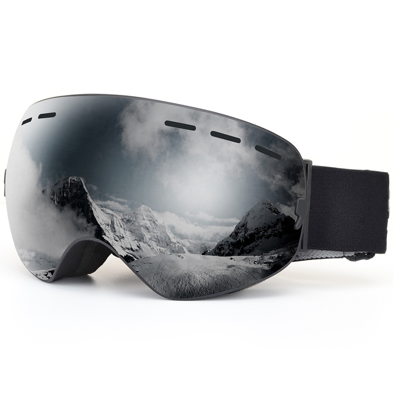 Coated Large Spherical Mirror, Windproof Cocaine Myopia Goggles, Ski Goggles HX18 Edge — foto 7