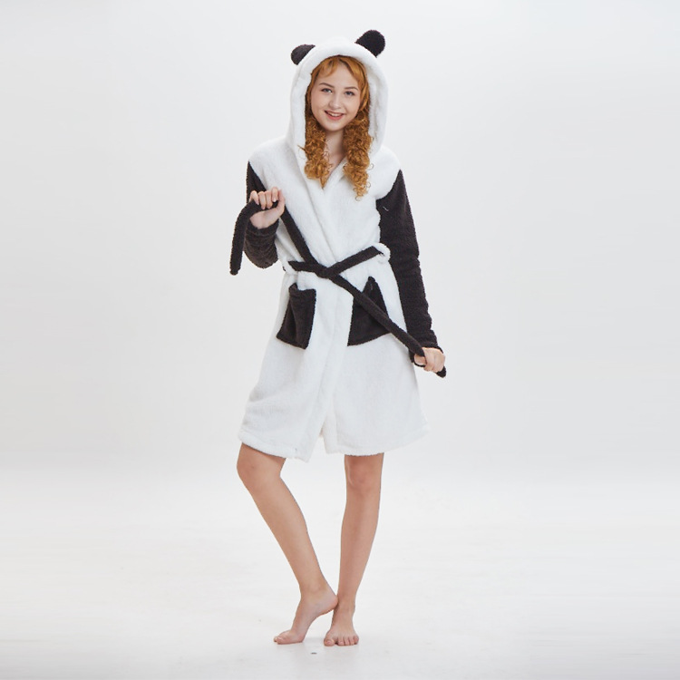 Title 1, Cartoon animal bathrobe