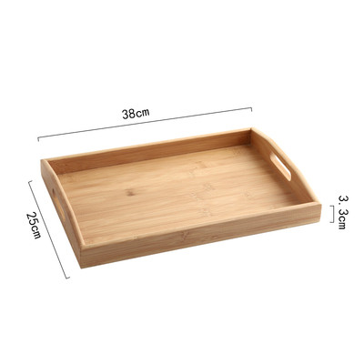 Bamboo wood tray