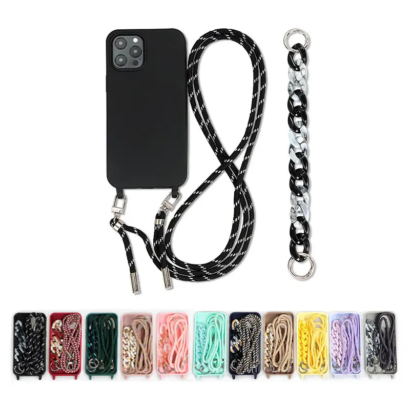 Lanyard Simple Phone Case Protective