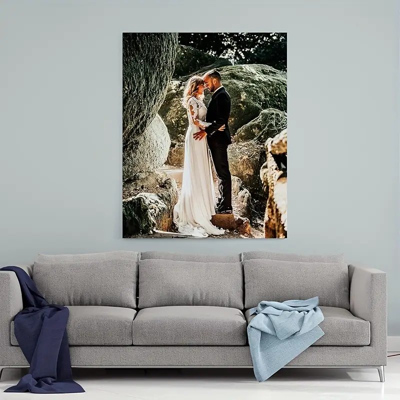 Framed Personalized Custom Canvas Prints, Photo On Canvas Transform Your Photosinto Stunning Framed Wall Art Digitally Printed Photo To Canvas Ldeal For Home DecorGifts Keepsakes