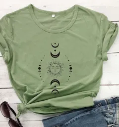 European And American Popular New Short Sleeves - Olive - View 1