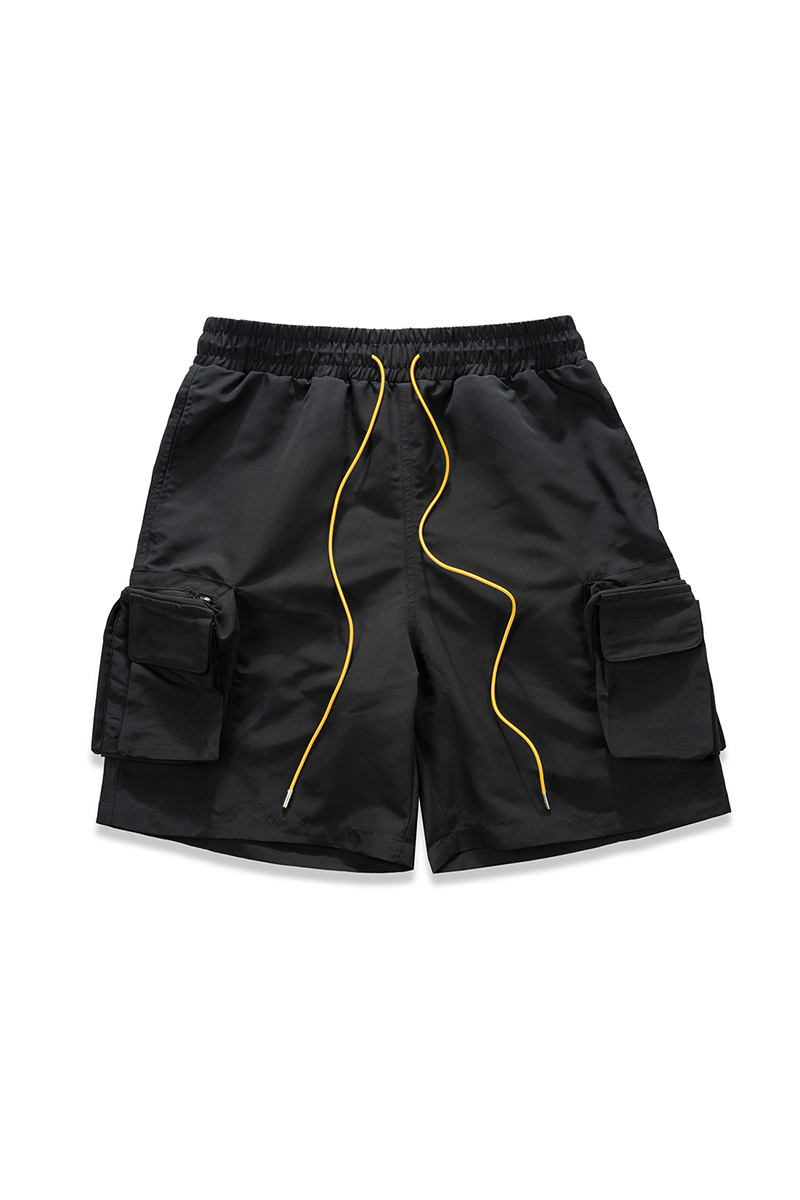 MIJKO Men's Women's Spring Summer New Products Couple Multi-pocket Casual Pants