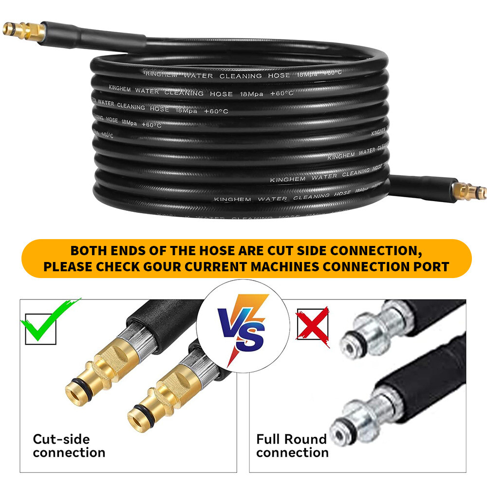 6M 8M 10M Extension Hose Pipes For Karcher K2 K3 K4 K5 K7 High-Pressure Washer — image 7