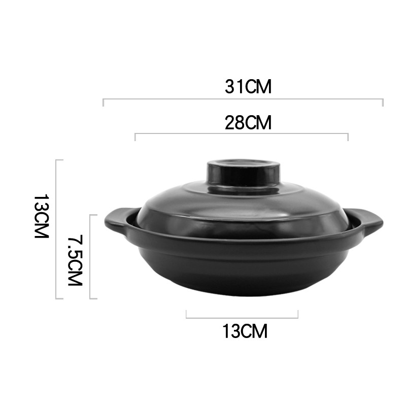 Title 17, High temperature resistant shallow casserole