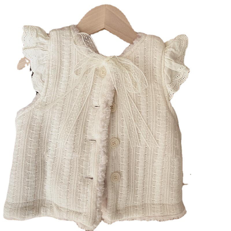 Children's Lamb Wool Plus Velvet Thickened Vest