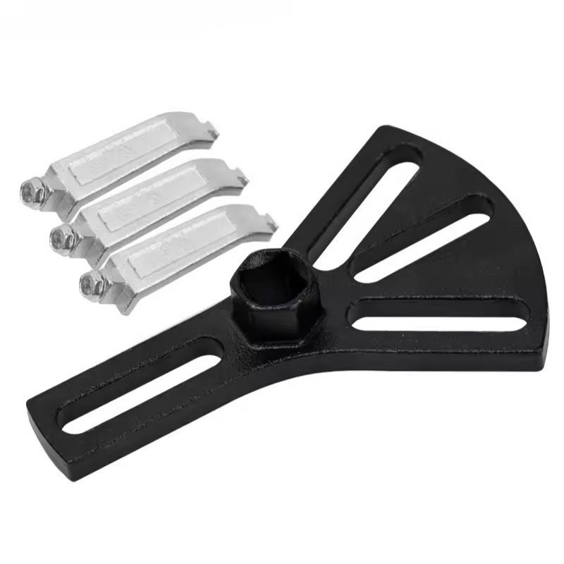Adjustable 3-jaw Car Gas Cover Fuel Pump Lid Tank Removal Spanner Wrench Tool — image 3
