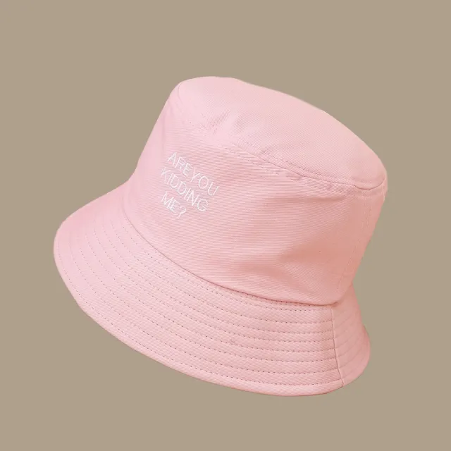 Fashion Casual Embroidered Letter Sunhat Pink - Shop at LoveMi