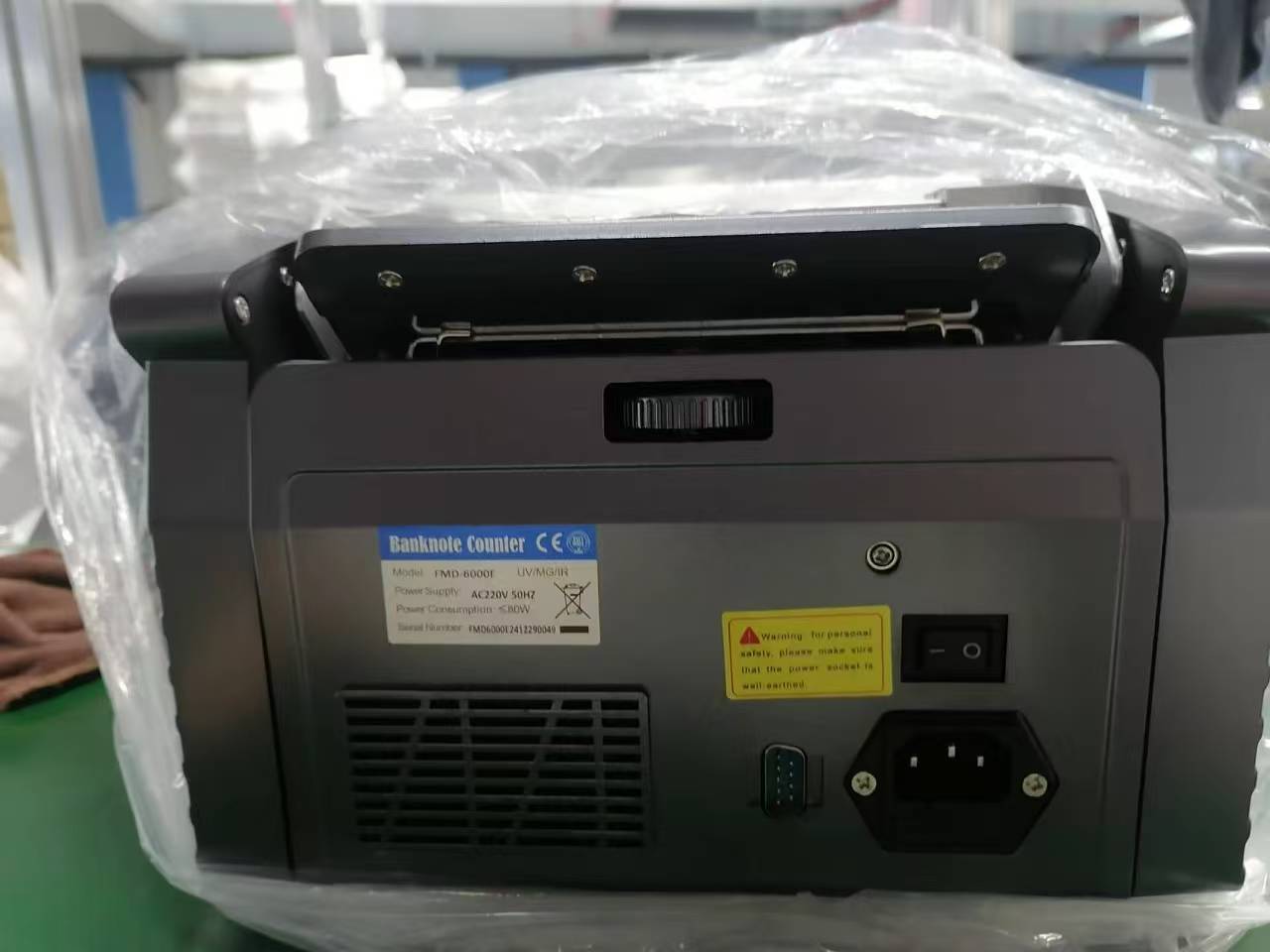 Bank Note Counter Machine Money UV-MG Banknote Cash Counting Detector