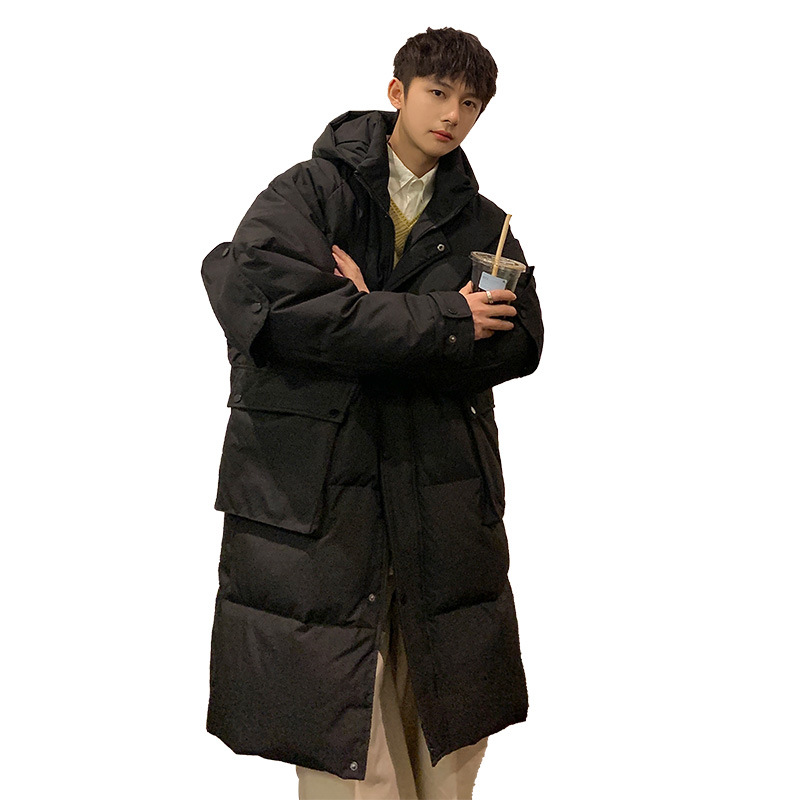 Title 4, Fashion Mid-length Couple Down Jacket