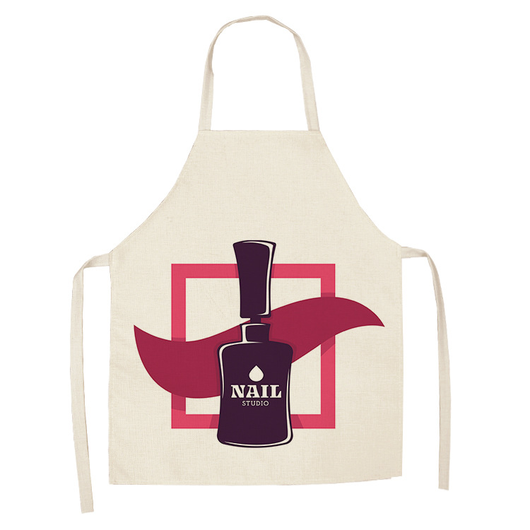 Title 7, Pink nail polish apron