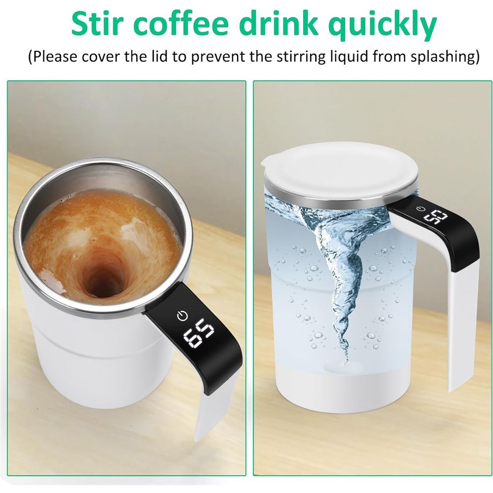 Self Stirring Mug, Auto Magnetic Coffee Mug - Image 4