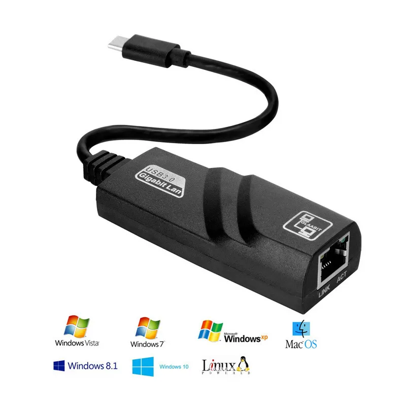 Type-C To RJ45 Gigabit Network Card To USB 3.1 Port – image 4