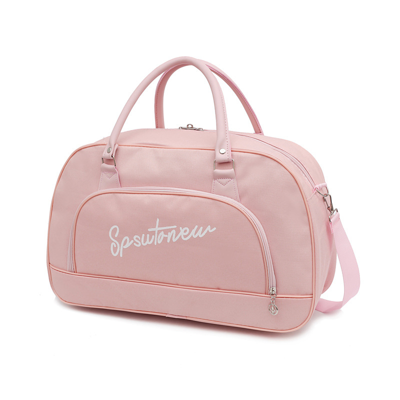 Men's Fitness Foldable Luggage Bag Large Capacity Cement Ash Small - Shop at LoveMi