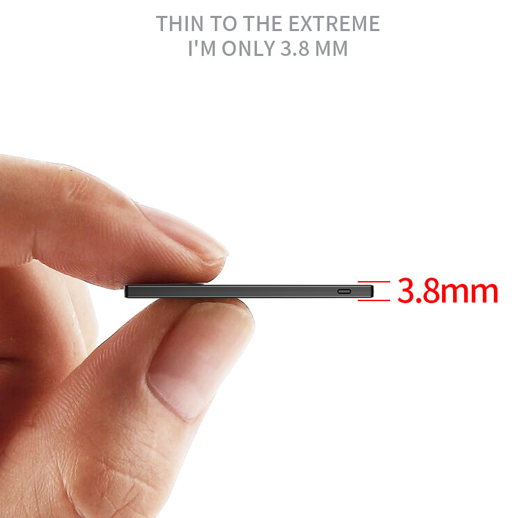 Ultra-thin Power Bank Comes With Line Portable Card Type Graphene - Image 3