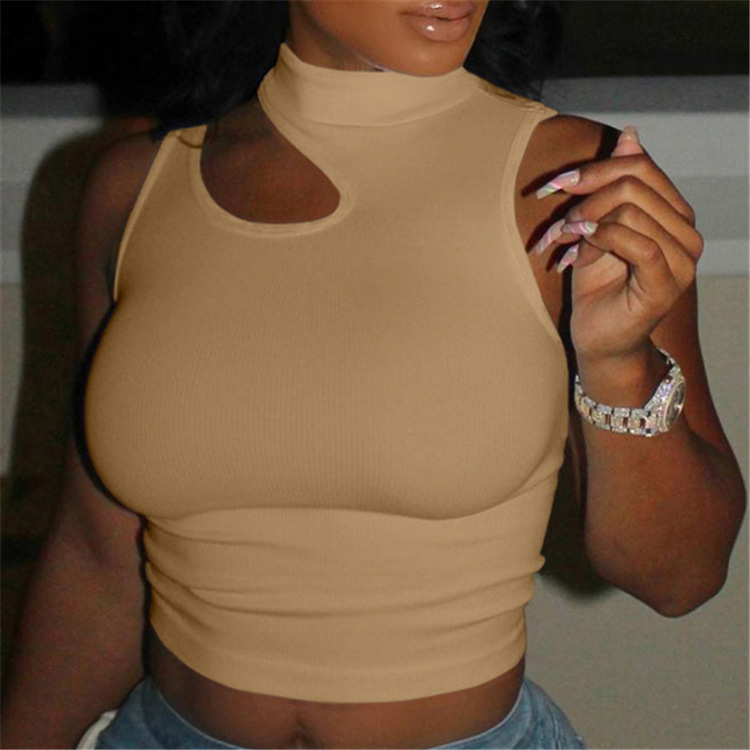 Ladies Off Shoulder High Stretch Vest