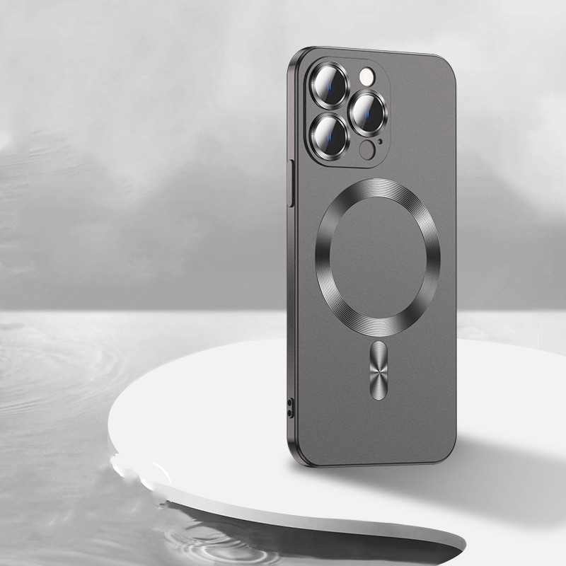 Frosted Magnetic Suction Phone Case - Image 6