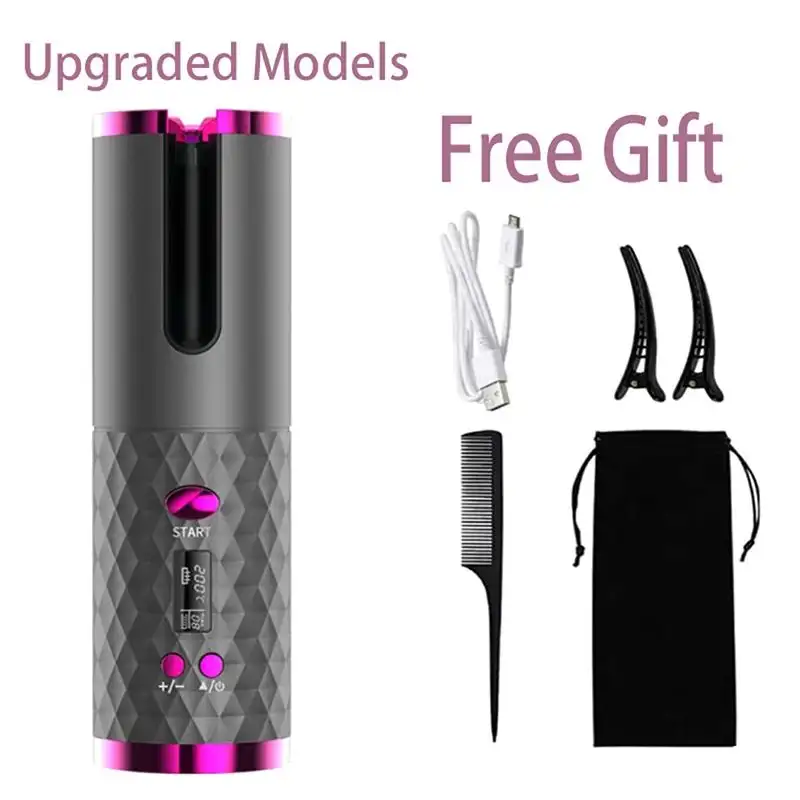 USB-powered Wireless Automatic Curler