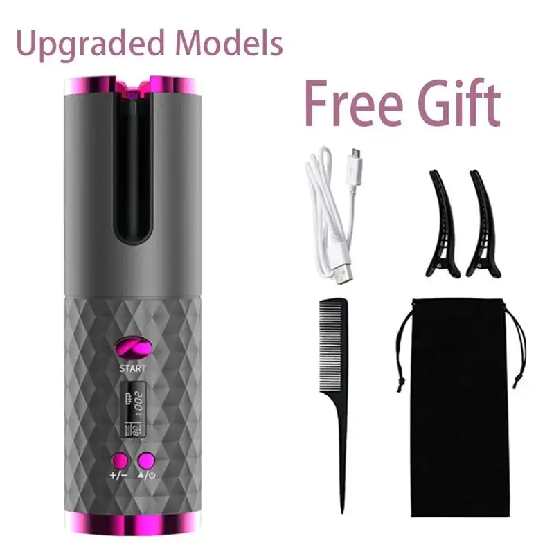 USB-powered Wireless Automatic Curler