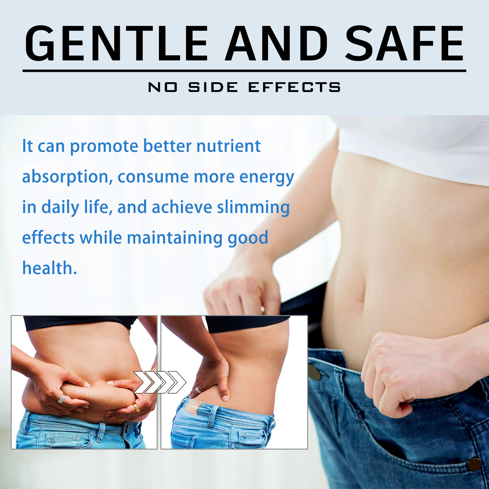 Googeer Toning Drops Skin, Belly Growth, Waist And Body Toning Oral Body Contouring Drops image 2