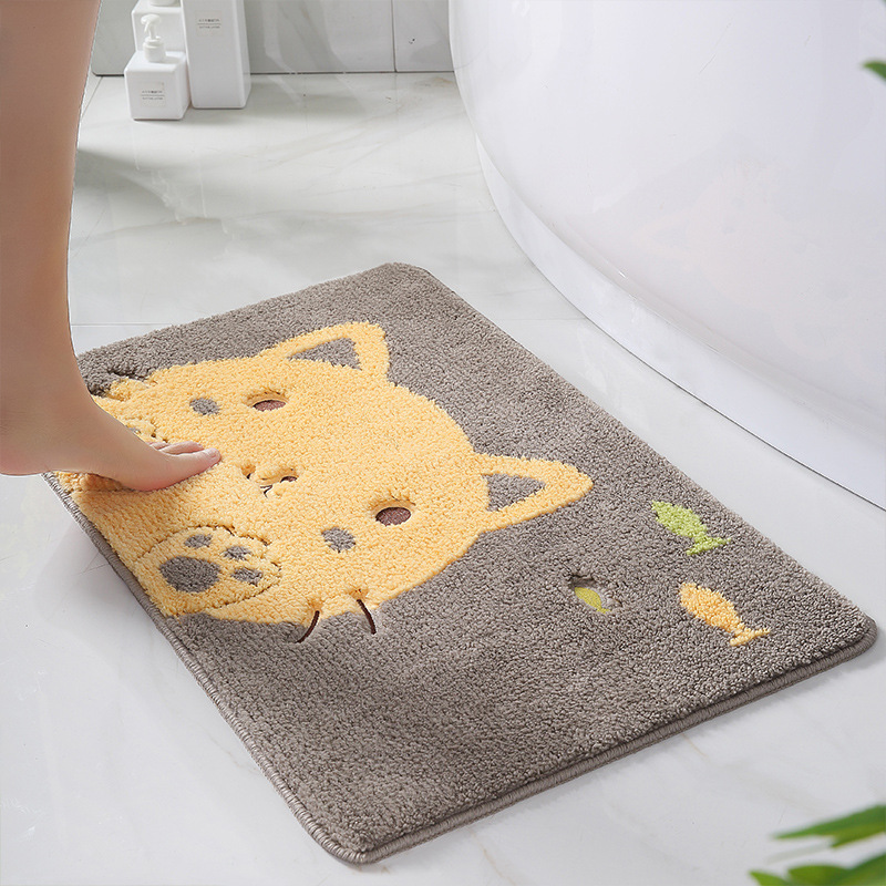 Title 5, Xia Lang Cartoon Door Mat Door Mat Absorbent Fo...