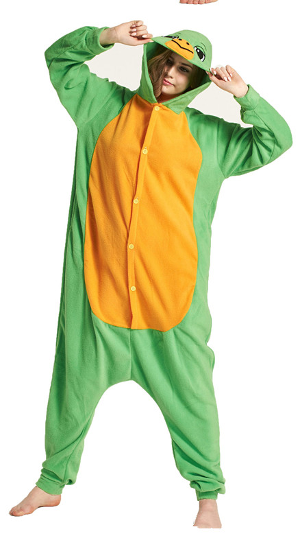 Title 3, Cartoon turtle one-piece pajamas