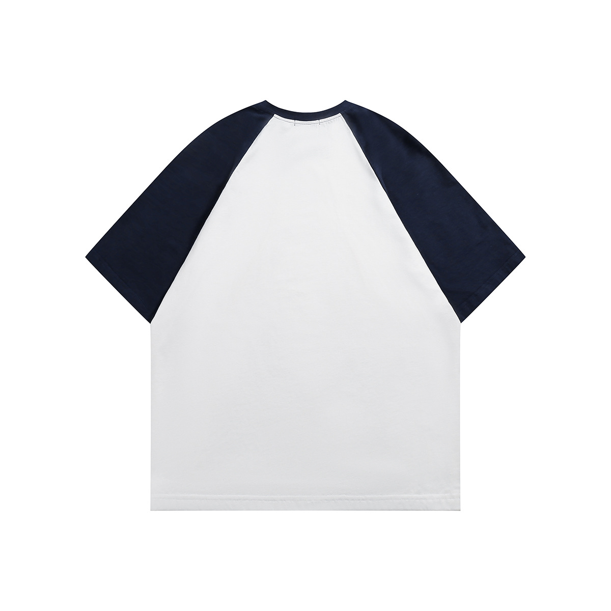 Summer Trend Color Matching Casual Short Sleeve T-shirt For Men And Women