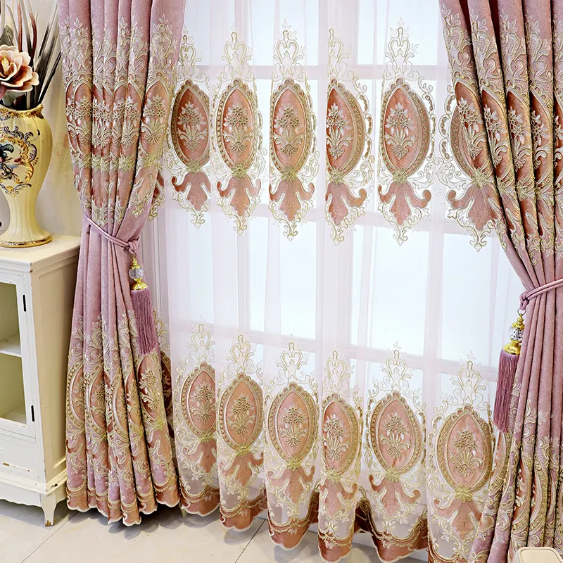 Atmospheric Living Room Floor Curtain Bedroom Full