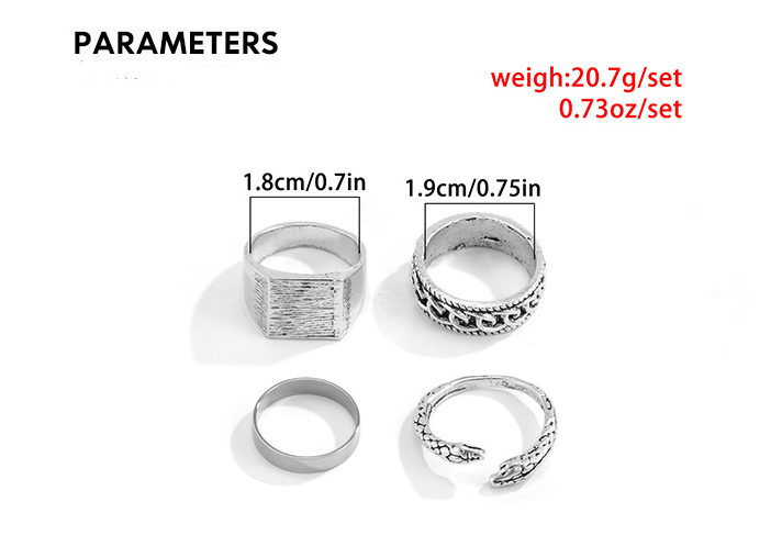 New Style Metal Design Sense Of National Tide Chinese Style Ring