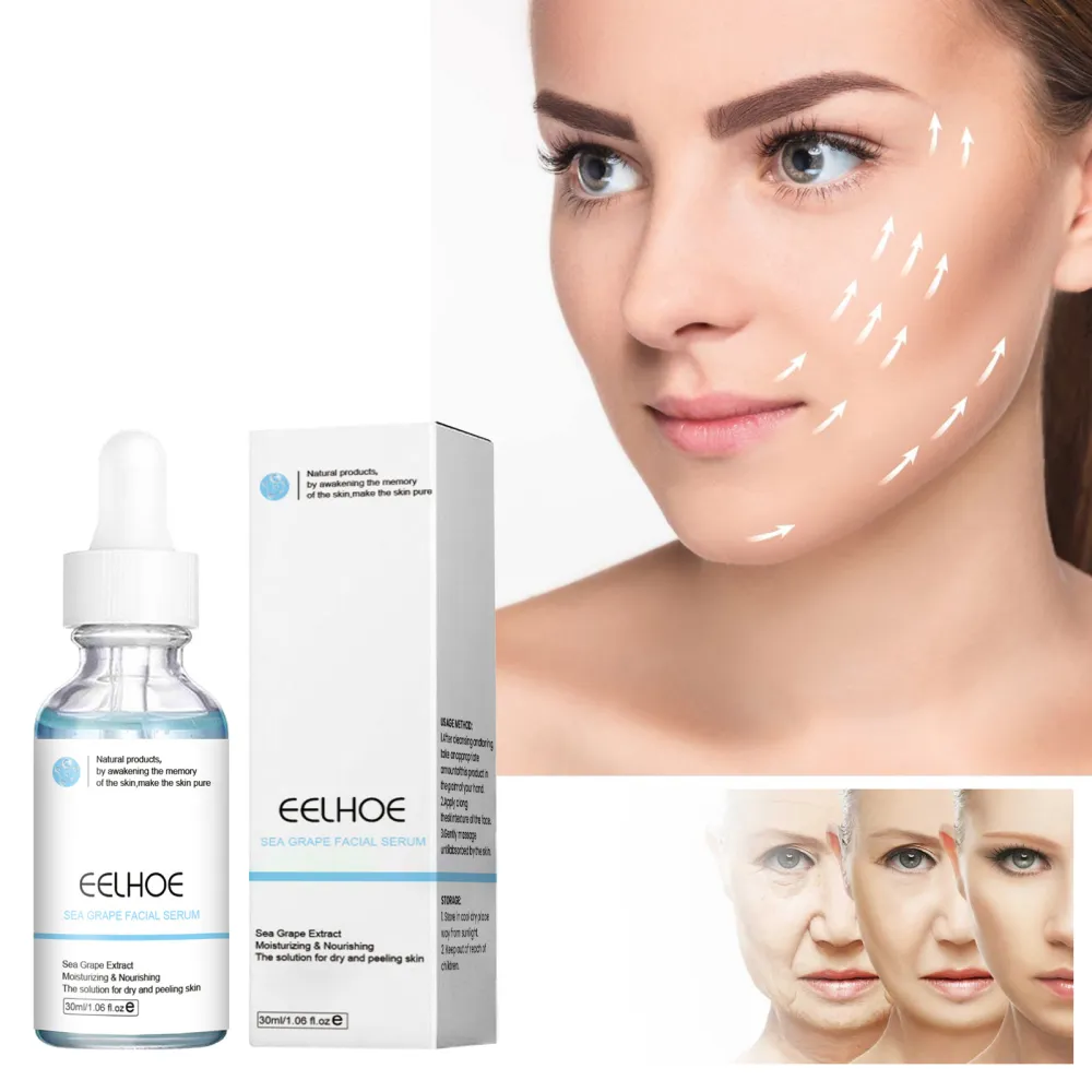 EELHOE Sea Grape Facial Essence Lifts And Tightens Wrinkles, Shrinks Pores, Repairs And Tender Skin