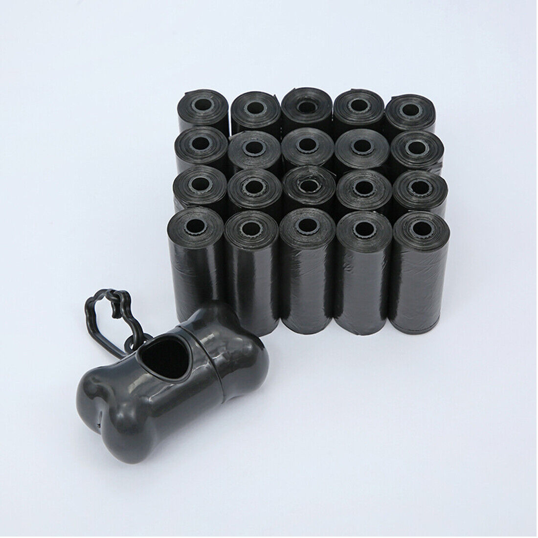 1100x Dog Poo Bags Biodegradable Pet Cat Dog Poop Waste Bags With Dispenser UK NEW