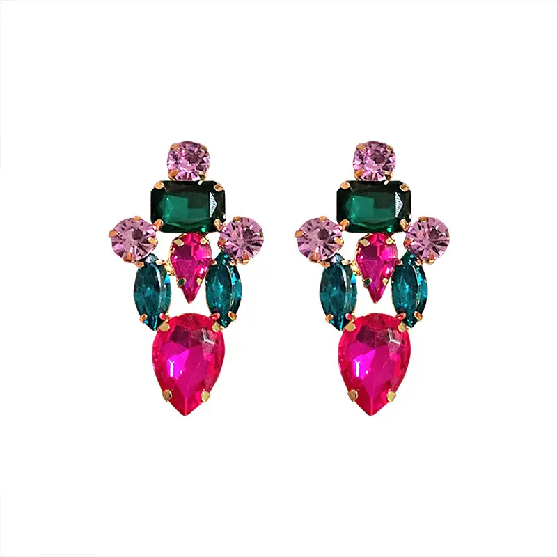 Creative And Versatile Color Earrings