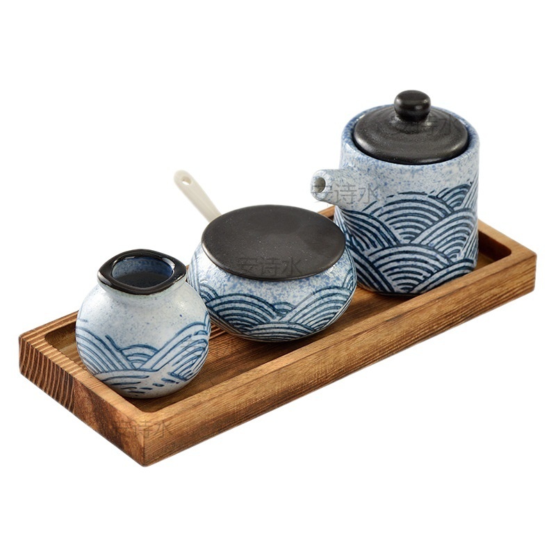 Fish 3pcs set and tray