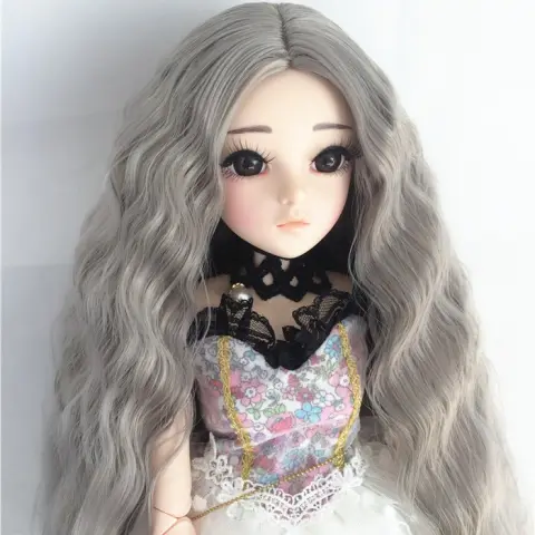 Small Cloth Salon Doll Wigs