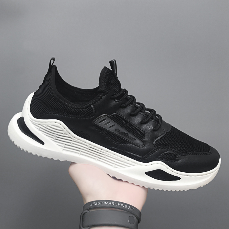 Title 4, Breathable mesh running shoes